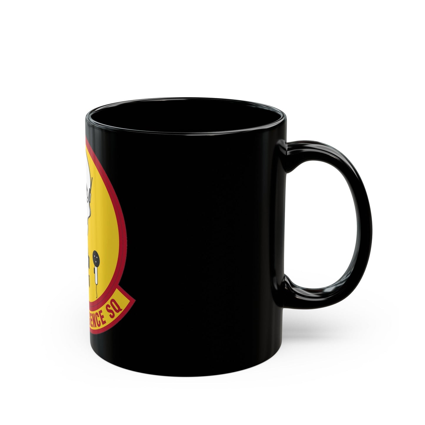 97th Intelligence Squadron (U.S. Air Force) Black Coffee Mug-The Sticker Space