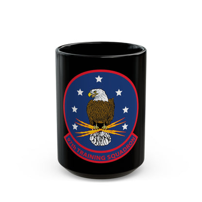 97th Training Sq (U.S. Navy) Black Coffee Mug-15oz-The Sticker Space