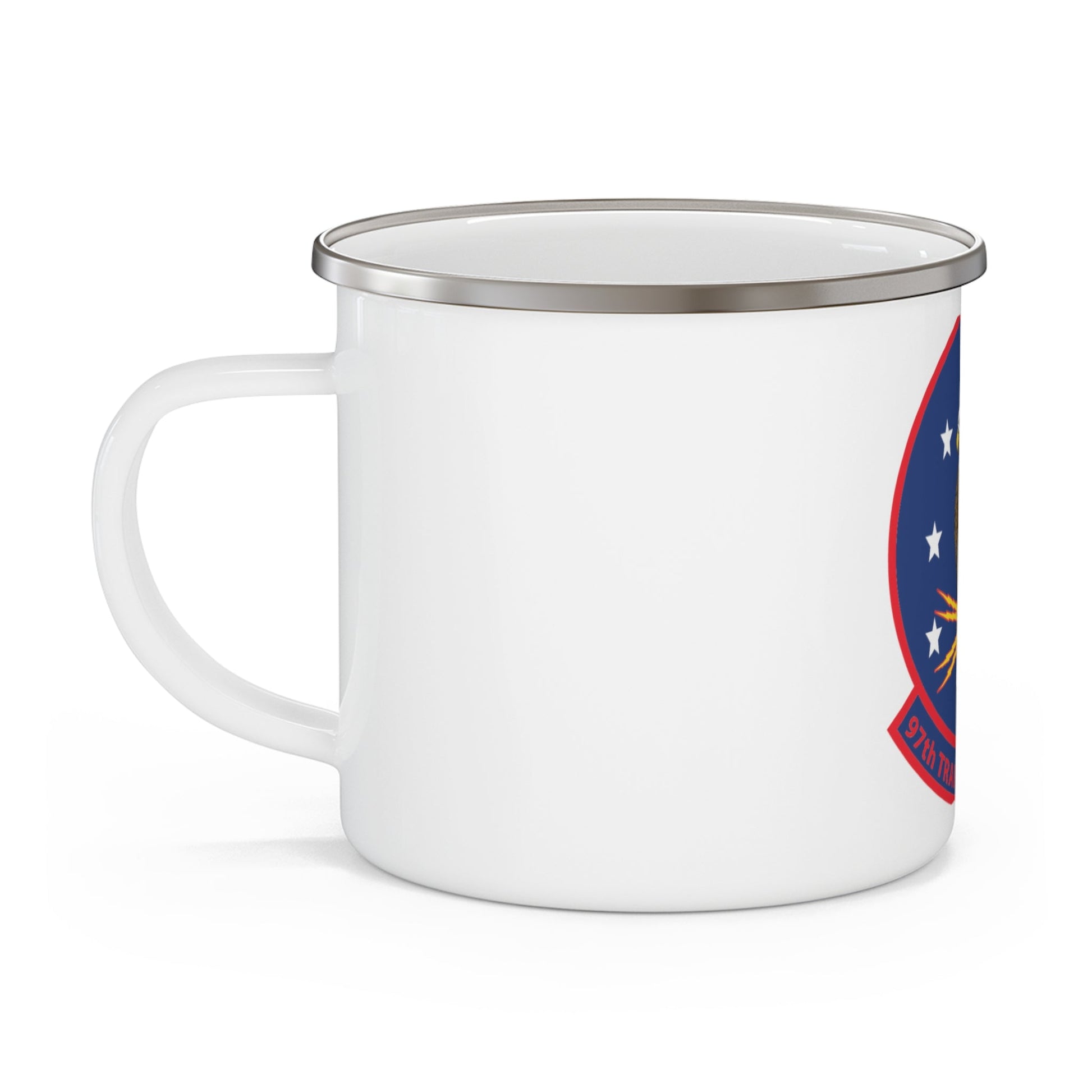 97th Training Sq (U.S. Navy) Enamel Mug 12oz-12oz-The Sticker Space