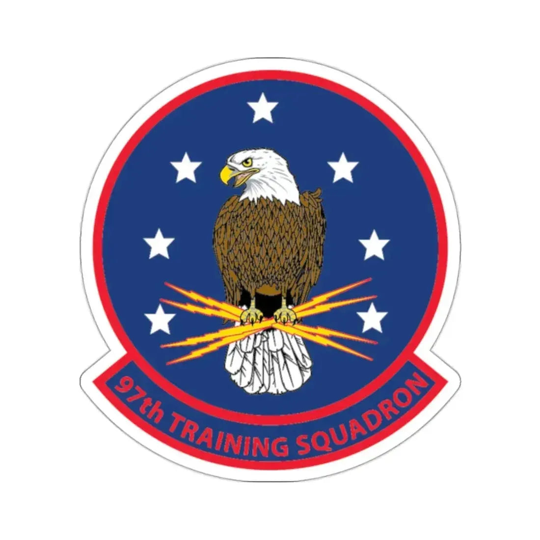 97th Training Sq (U.S. Navy) STICKER Vinyl Kiss-Cut Decal - The Sticker Space