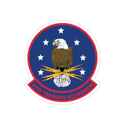 97th Training Sq (U.S. Navy) Transparent STICKER Die-Cut Vinyl Decal - The Sticker Space