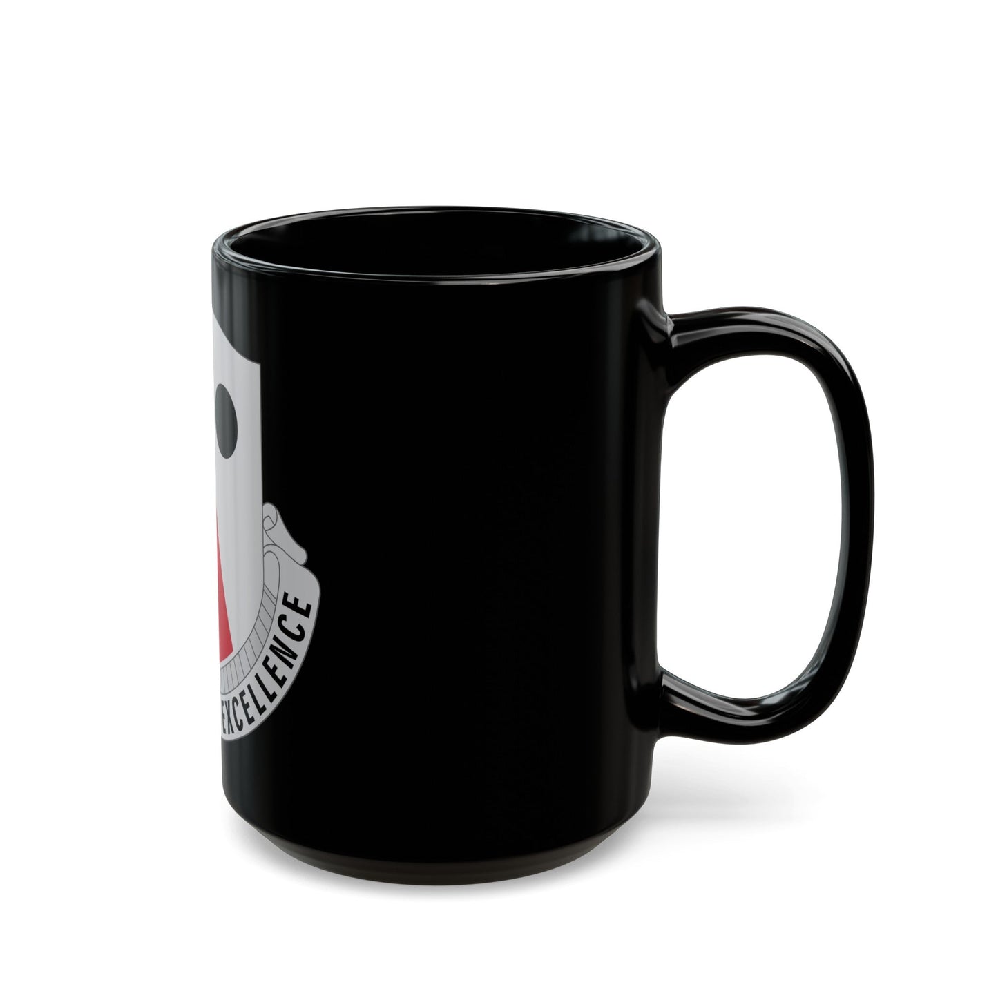 980 Engineer Battalion (U.S. Army) Black Coffee Mug-The Sticker Space