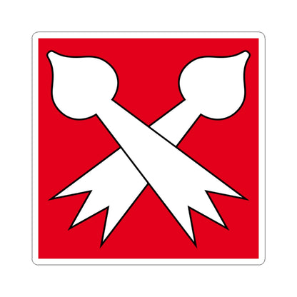 CHE Bottmingen Flag (Switzerland) STICKER Vinyl Kiss-Cut Decal