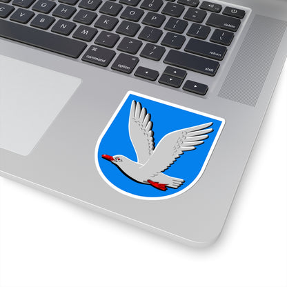 Ahlainen.vaakuna (Finland) (Coat of Arms) STICKER Vinyl Kiss-Cut Decal