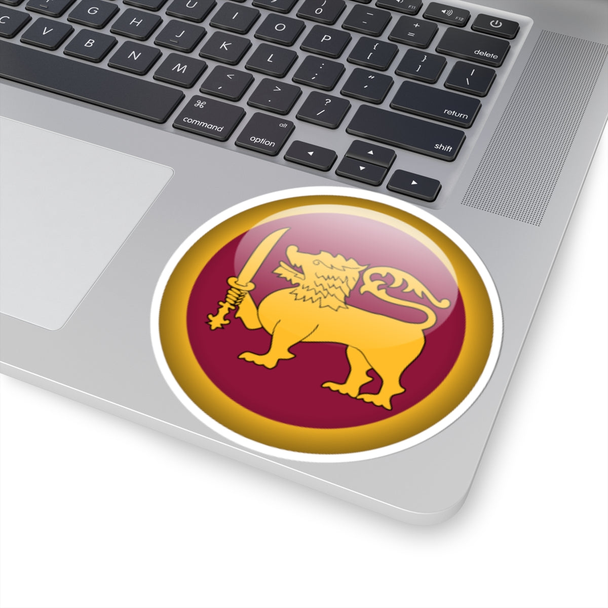 Flag orb Sri Lanka (Sri Lanka) STICKER Vinyl Kiss-Cut Decal