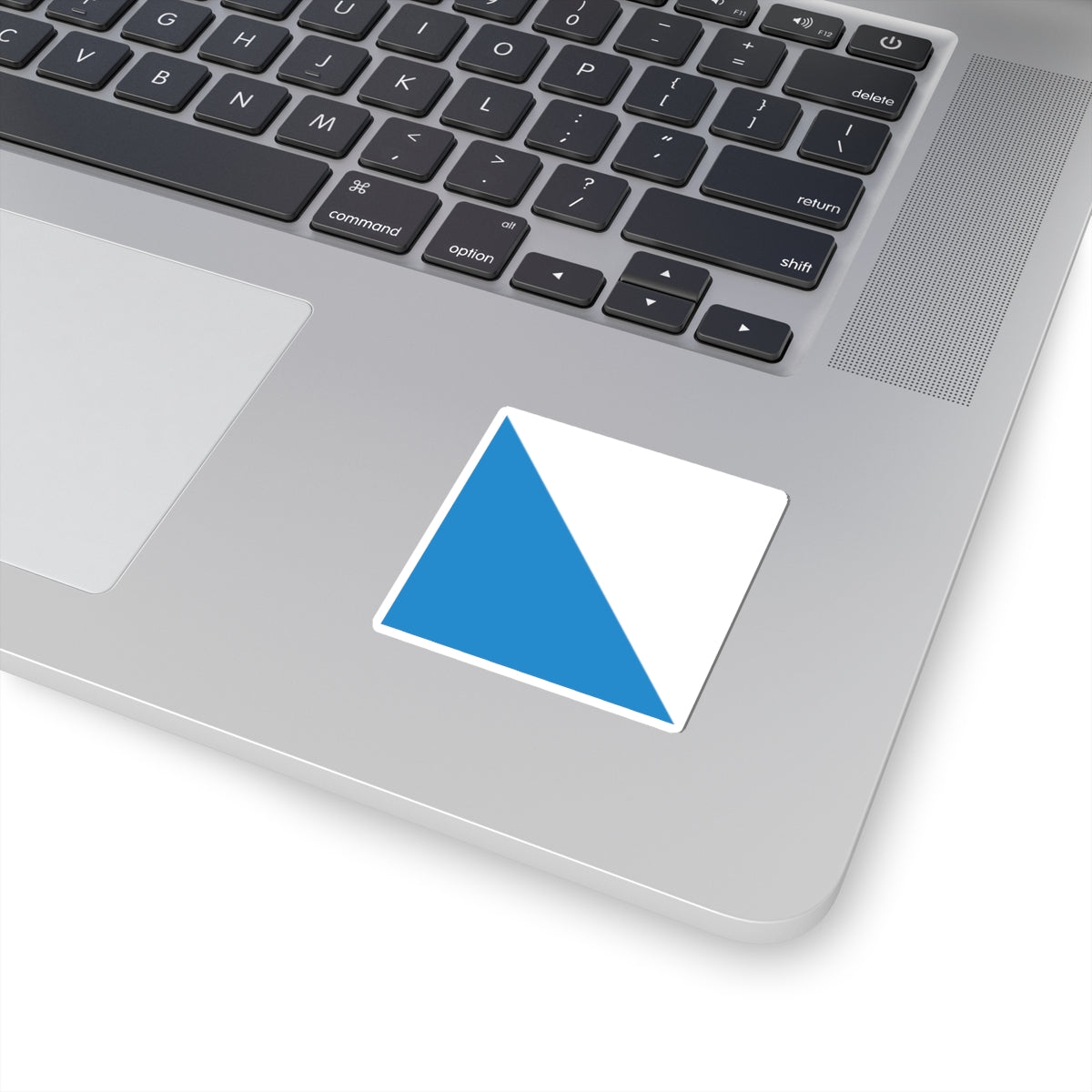 Flag of Canton of Zurich (Switzerland) STICKER Vinyl Kiss-Cut Decal