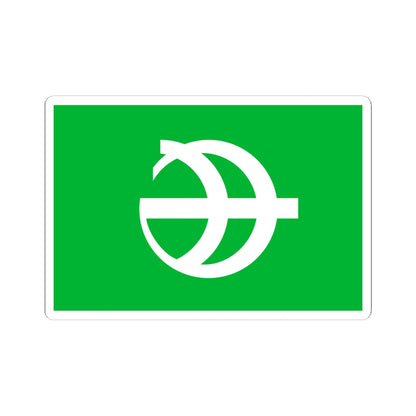 Flag of Miyota Nagano (Japan) STICKER Vinyl Kiss-Cut Decal