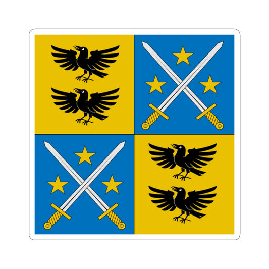 Flag of Martin Werlen (Switzerland) STICKER Vinyl Kiss-Cut Decal