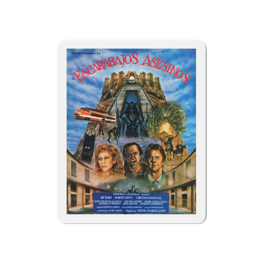 SCARAB 1983 Movie Poster - Refrigerator Magnet-6" × 6"-The Sticker Space