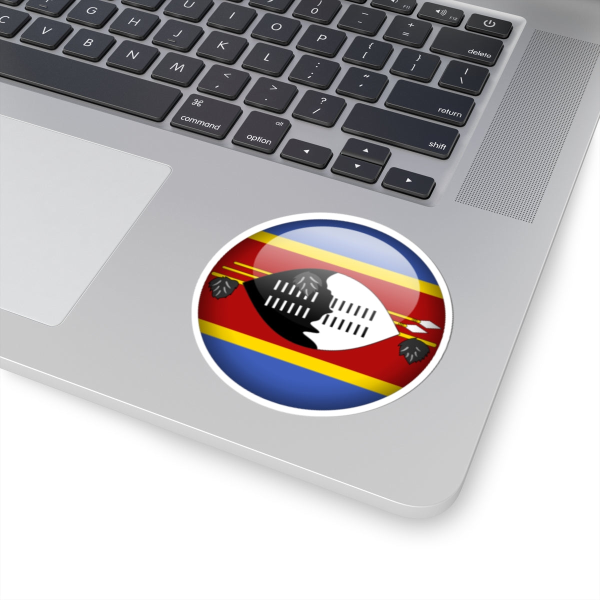 Flag orb Eswatini (Eswatini) STICKER Vinyl Kiss-Cut Decal