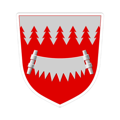 Taivalkoski.vaakuna (Finland) (Coat of Arms) STICKER Vinyl Kiss-Cut Decal