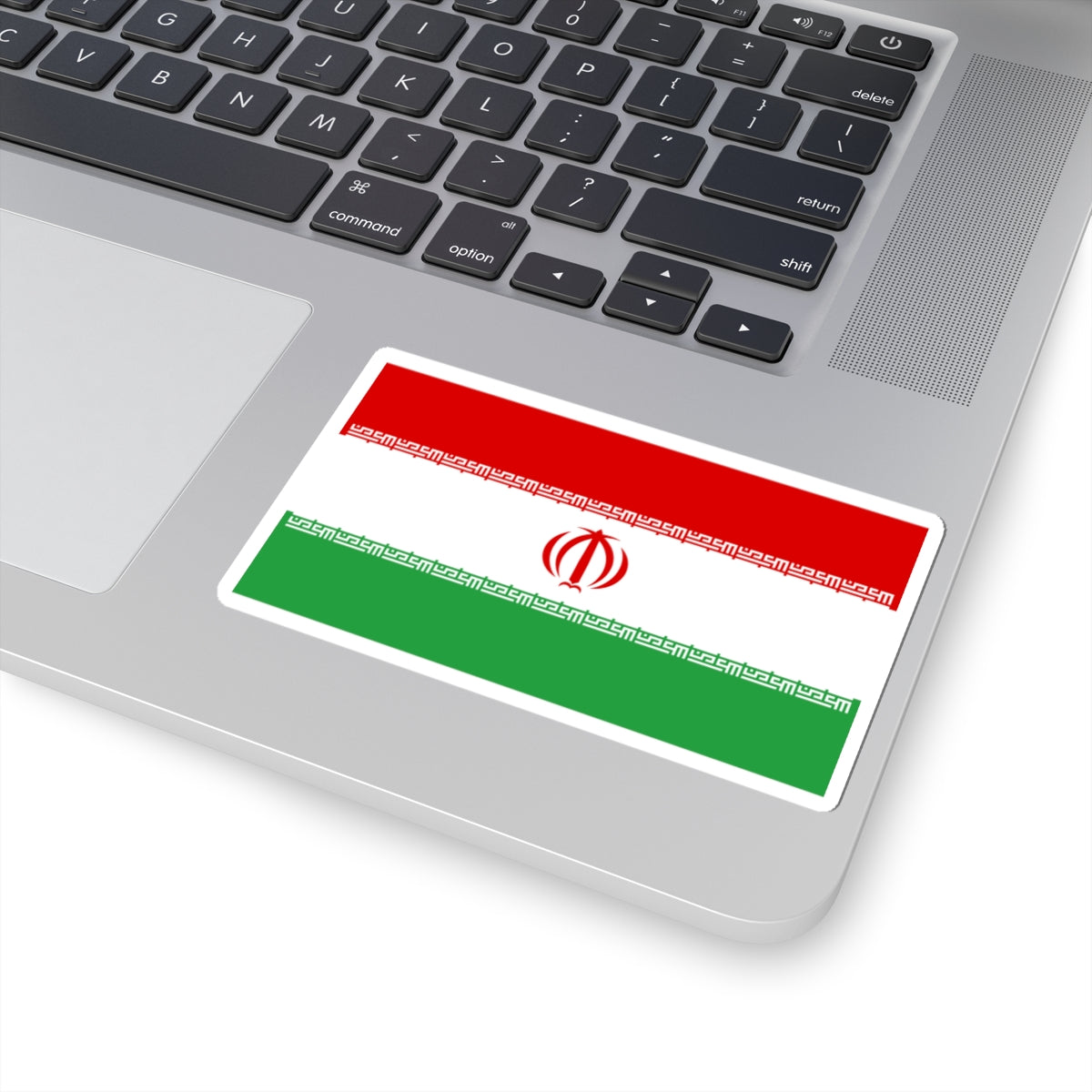 Flag of Iran upside down (Iran) STICKER Vinyl Kiss-Cut Decal