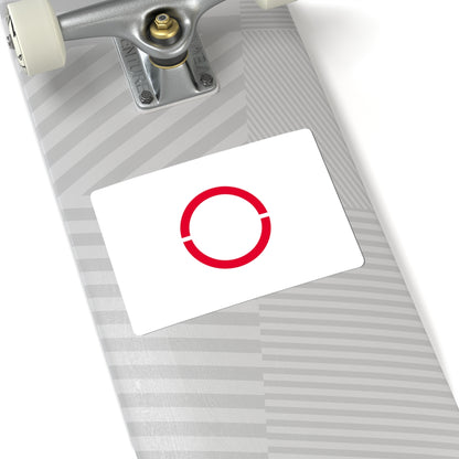Flag of Okaya Nagano (Japan) STICKER Vinyl Kiss-Cut Decal