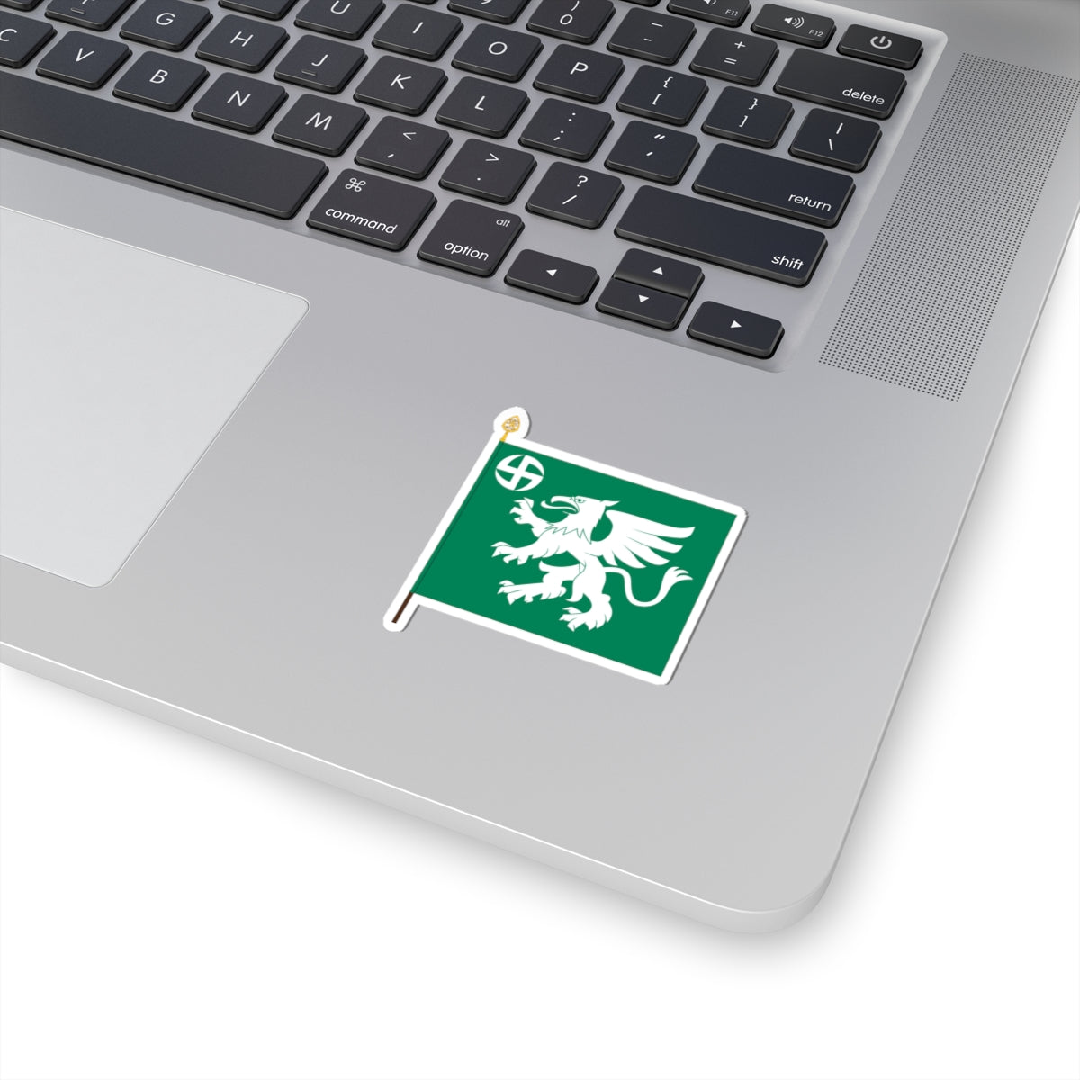 Utin jääkärirykmentin lippu (Finland) STICKER Vinyl Kiss-Cut Decal
