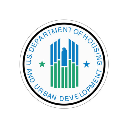 Seal of the United States Department of Housing and Urban Development - STICKER Vinyl Kiss-Cut Decal