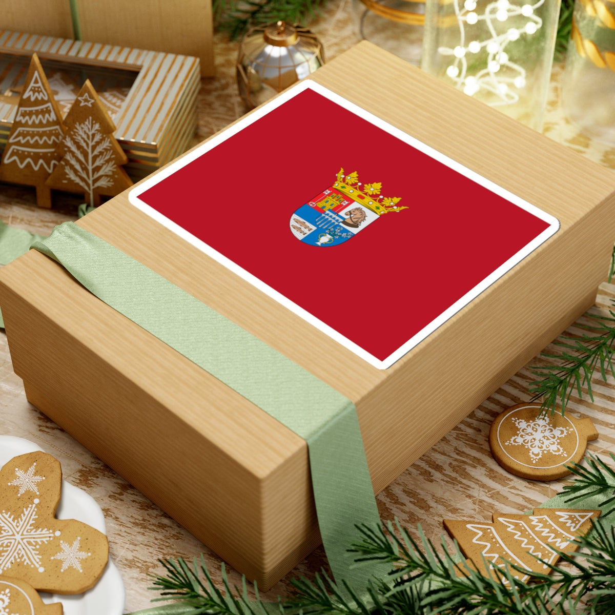 Flag Segovia province (Spain) STICKER Vinyl Kiss-Cut Decal