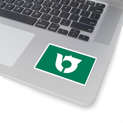 Flag of Shijōnawate Osaka (Japan) STICKER Vinyl Kiss-Cut Decal
