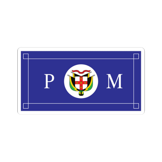 Flag of the Prime Minister of Jamaica (Jamaica) STICKER Vinyl Kiss-Cut Decal
