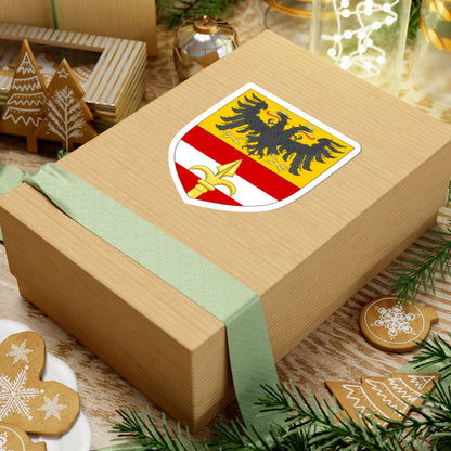 Arms of the Imperial Free City of Trieste (Slovenia) (Coat of Arms) STICKER Vinyl Kiss-Cut Decal