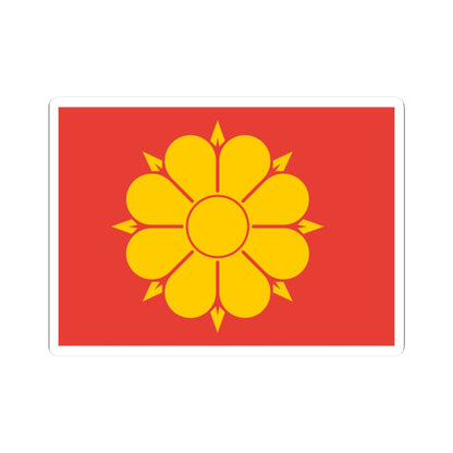 Flag of Trondheim (Norway) STICKER Vinyl Kiss-Cut Decal