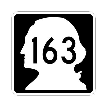 WA-163 (Washington) (Road Sign) STICKER Vinyl Kiss-Cut Decal