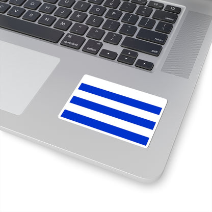 Flag of Dunkirk (France) STICKER Vinyl Kiss-Cut Decal