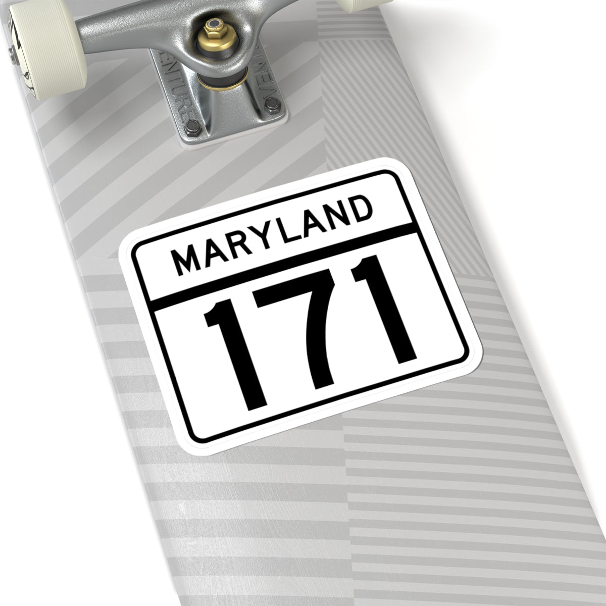 MD Route 171 (Maryland) (Road Sign) STICKER Vinyl Kiss-Cut Decal