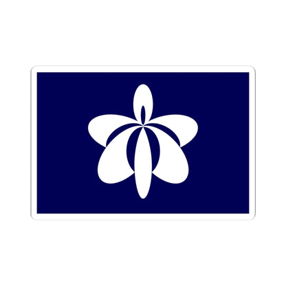 Flag of Yurihonjo Akita (Japan) STICKER Vinyl Kiss-Cut Decal