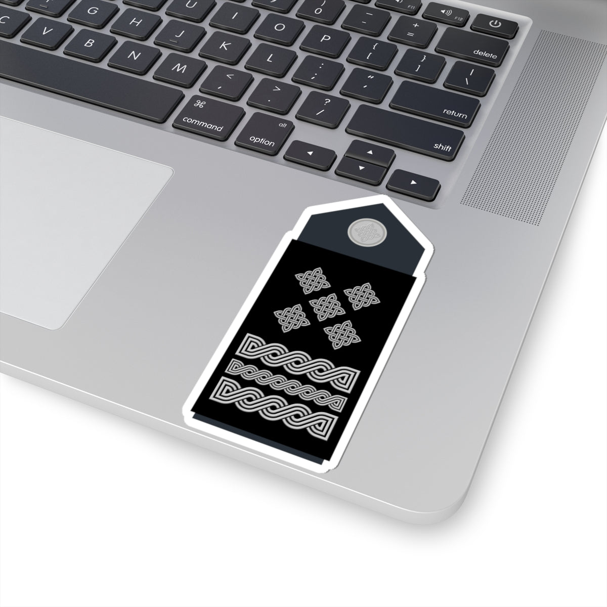 Naramenica službene odore stožernog generala HRZ i PZO (Croatia) (Military Rank) STICKER Vinyl Kiss-Cut Decal