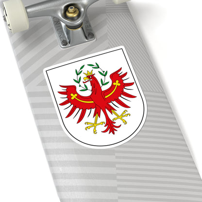 Coat of Arms of Tirol Austria - STICKER Vinyl Kiss-Cut Decal