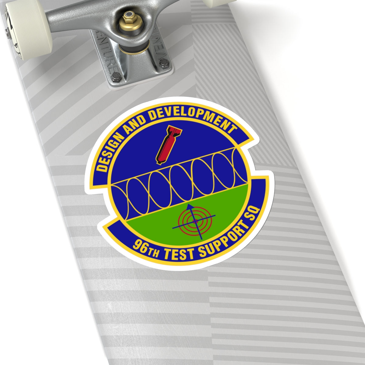 96th Test Support Squadron (U.S. Air Force) STICKER Vinyl Kiss-Cut Decal