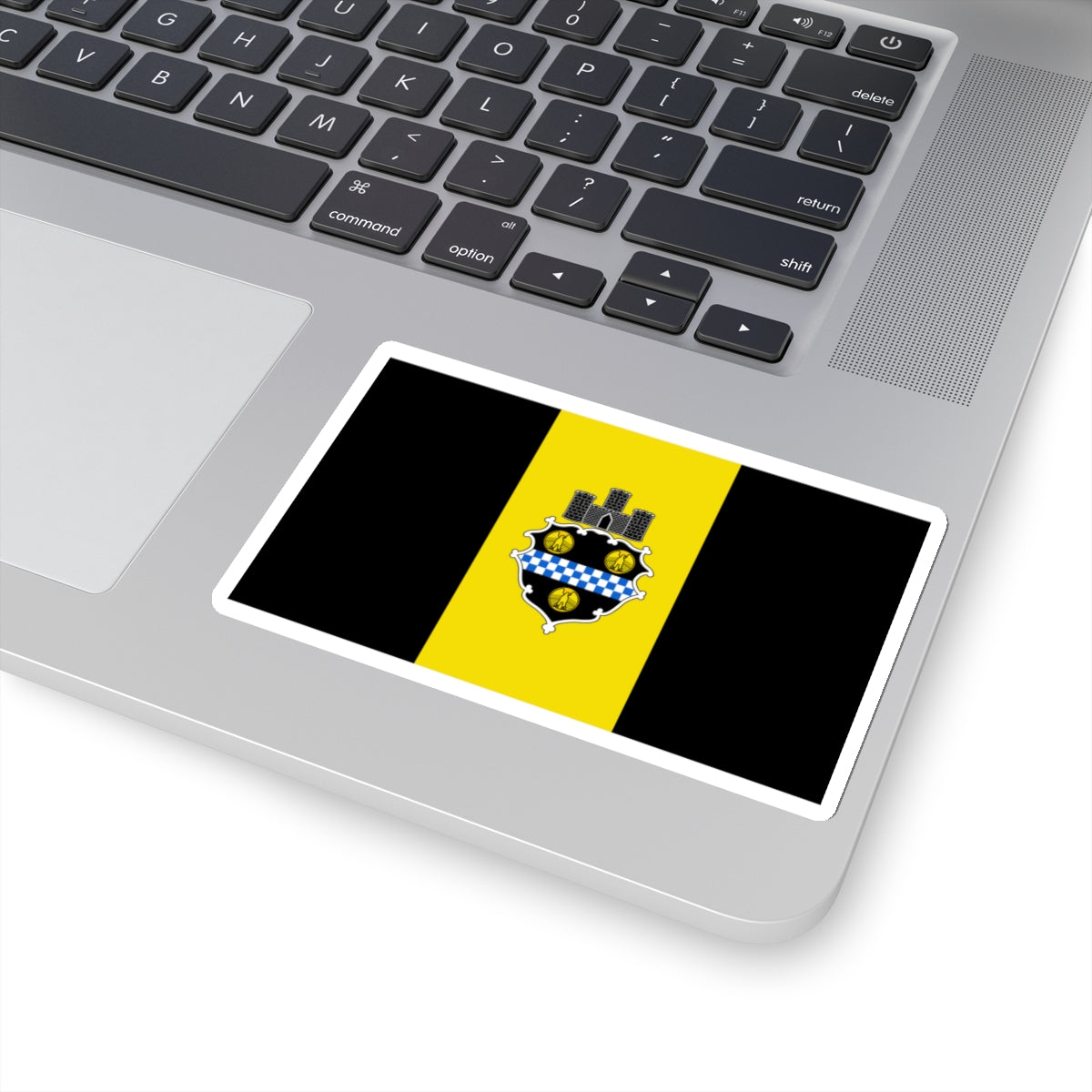 Flag of Pittsburgh, Pennsylvania - STICKER Vinyl Kiss-Cut Decal