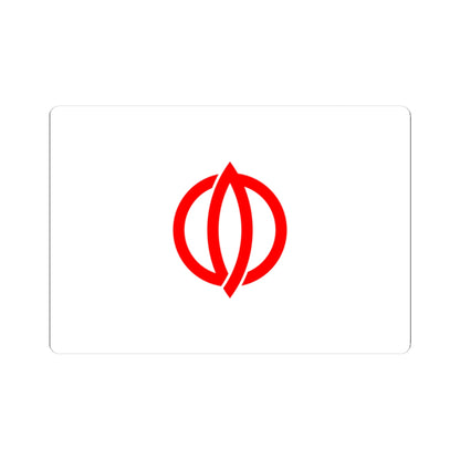 Flag of Yugawara Kanagawa (Japan) STICKER Vinyl Kiss-Cut Decal