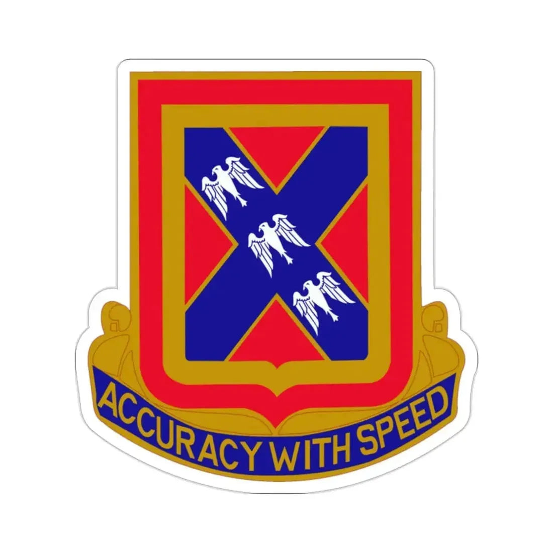987th Field Artillery Battalion (U.S. Army) STICKER Vinyl Die-Cut Decal - The Sticker Space