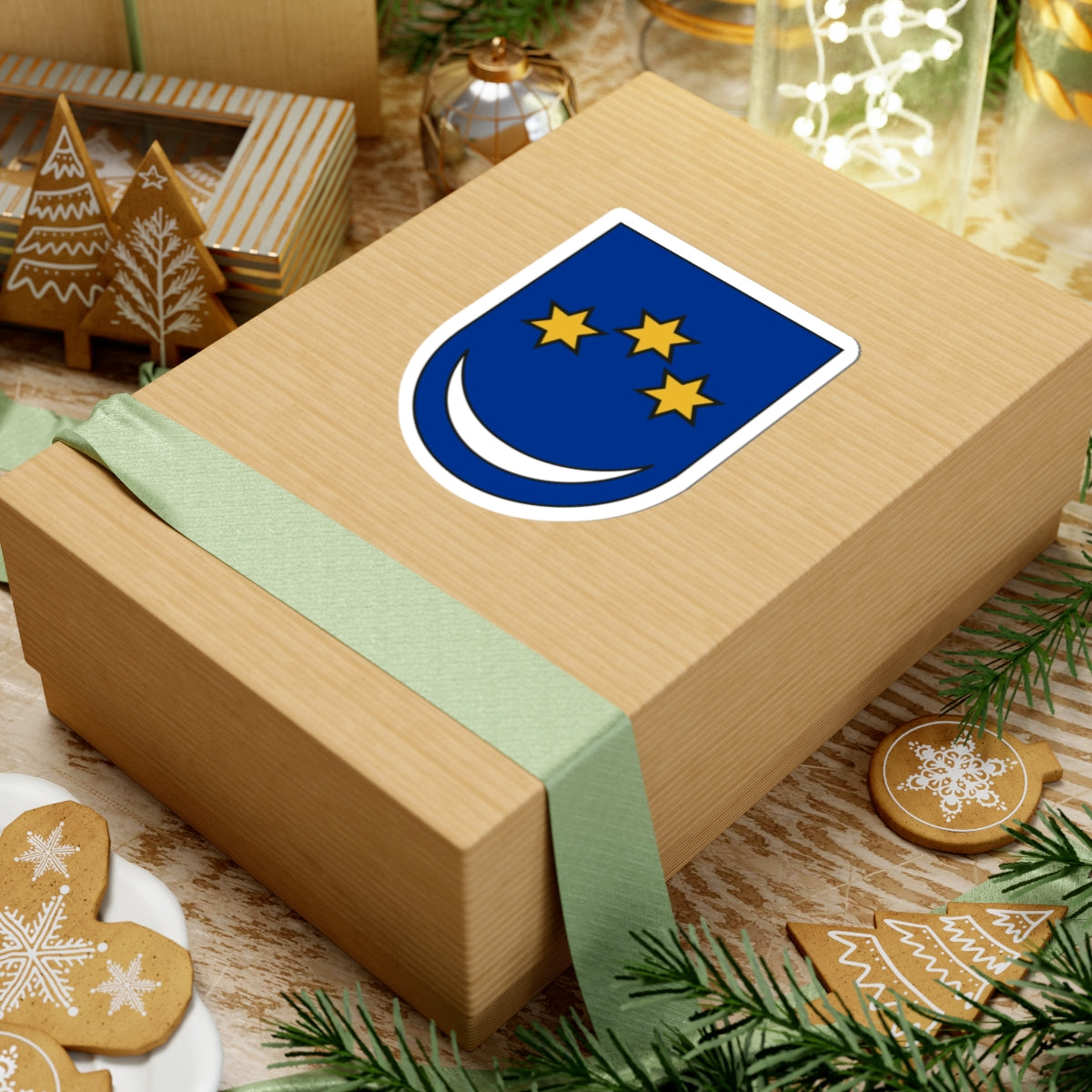 Arms of Illyrian Slovenia (Slovenia) (Coat of Arms) STICKER Vinyl Kiss-Cut Decal