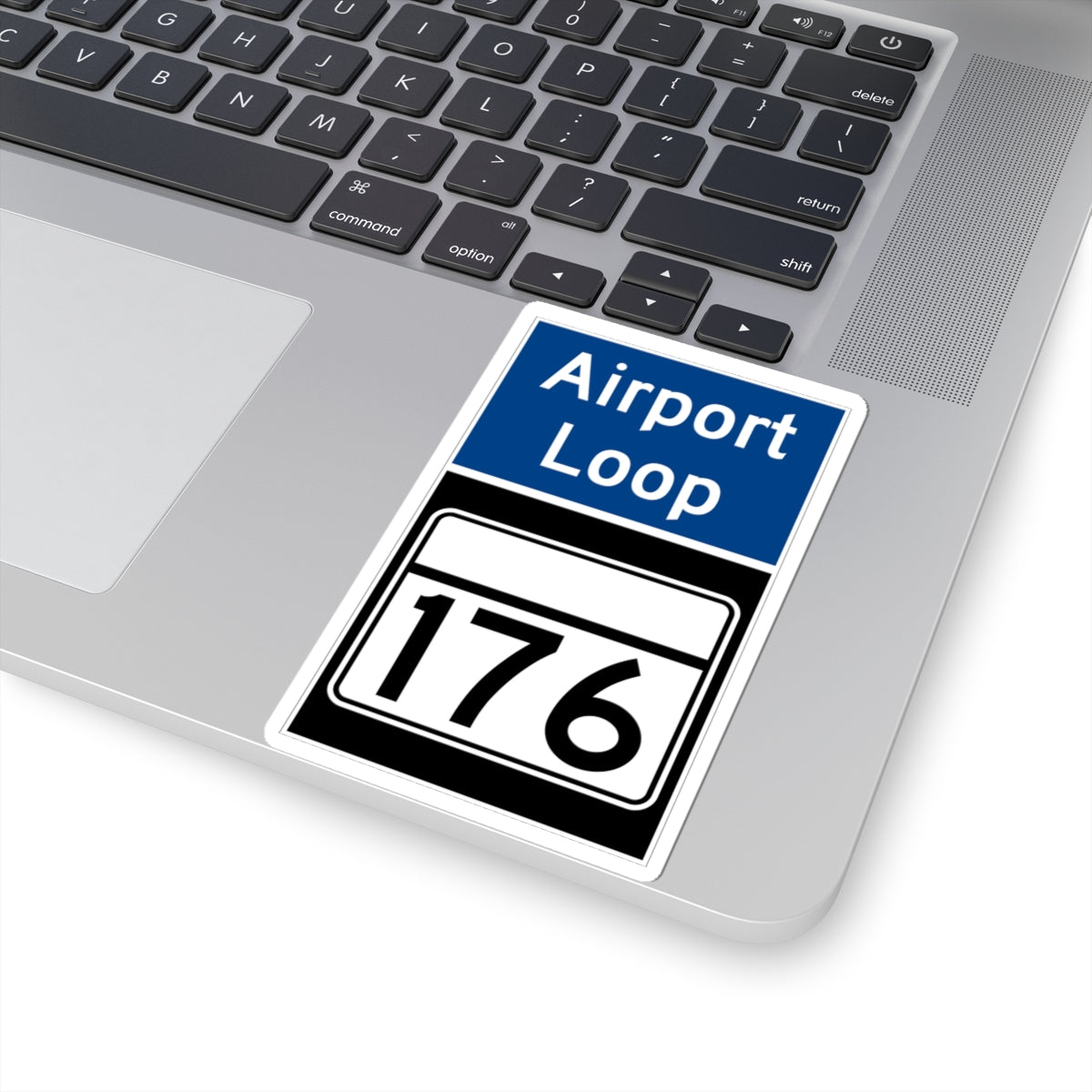 MD Route 176 Airport Loop (Maryland) (Road Sign) STICKER Vinyl Kiss-Cut Decal