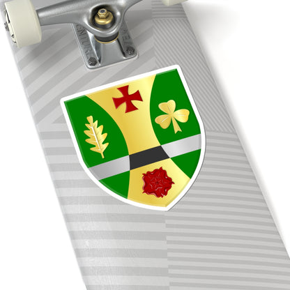 Bakkefean wapen (Netherlands) (Coat of Arms) STICKER Vinyl Kiss-Cut Decal