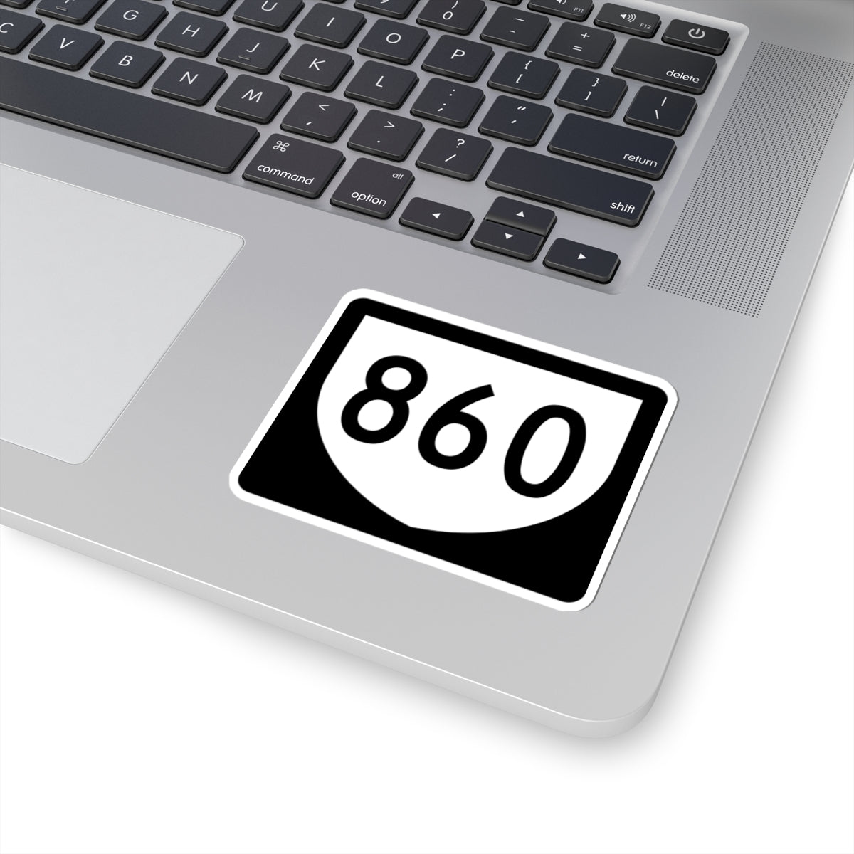 PR urban primary 860 (Puerto Rico) (Road Sign) STICKER Vinyl Kiss-Cut Decal