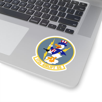 172d Airlift Squadron (U.S. Air Force) STICKER Vinyl Kiss-Cut Decal-The Sticker Space