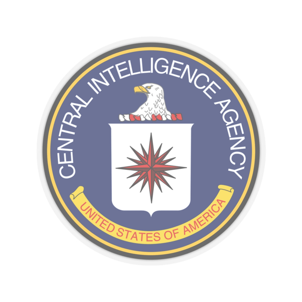 Seal of the Central Intelligence Agency - STICKER Vinyl Kiss-Cut Decal