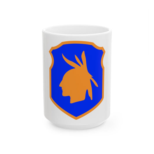 98th Infantry Division (U.S. Army) White Coffee Mug-15oz-The Sticker Space