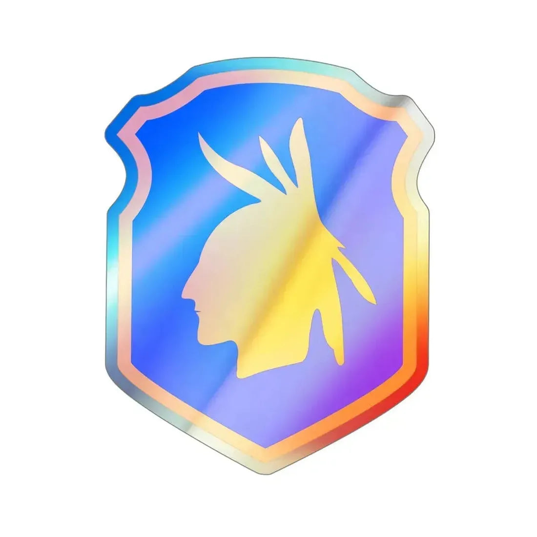 98th Infantry Division (U.S. Army) Holographic STICKER Die-Cut Vinyl Decal 5 Inch Holographic - The Sticker Space