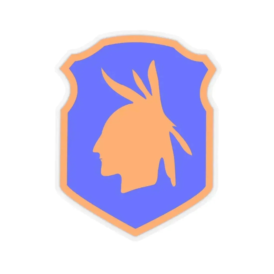 98th Infantry Division (U.S. Army) STICKER Vinyl Kiss-Cut Decal 2 Inch Transparent - The Sticker Space