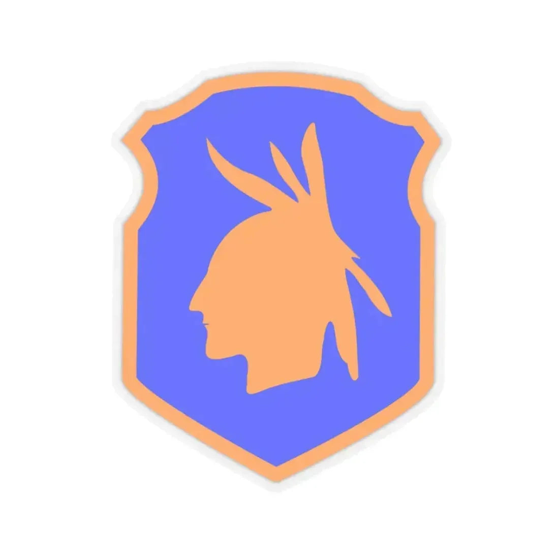 98th Infantry Division (U.S. Army) STICKER Vinyl Kiss-Cut Decal 3 Inch Transparent - The Sticker Space