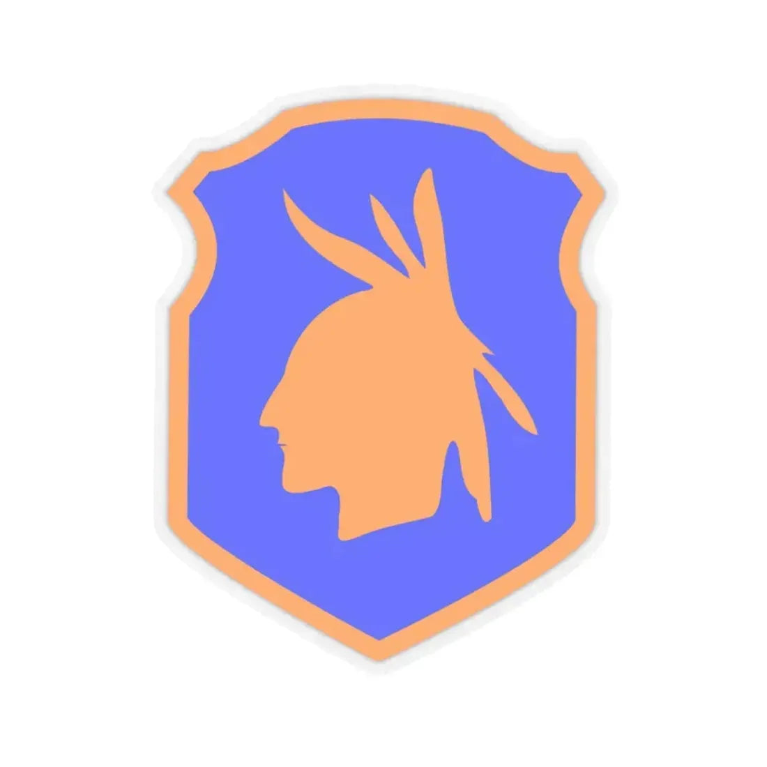 98th Infantry Division (U.S. Army) STICKER Vinyl Kiss-Cut Decal 6 Inch Transparent - The Sticker Space