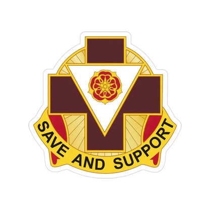 99 Field Hospital (U.S. Army) Transparent STICKER Die-Cut Vinyl Decal 3 Inch - The Sticker Space