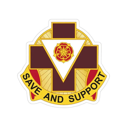 99 Field Hospital (U.S. Army) Transparent STICKER Die-Cut Vinyl Decal 6 Inch - The Sticker Space