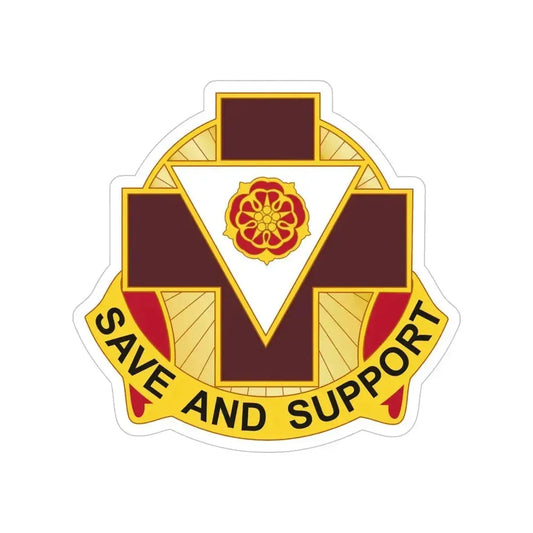 99 Field Hospital (U.S. Army) Transparent STICKER Die-Cut Vinyl Decal 6 Inch - The Sticker Space