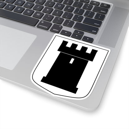 Saillon-blazon (Switzerland) (Coat of Arms) STICKER Vinyl Kiss-Cut Decal