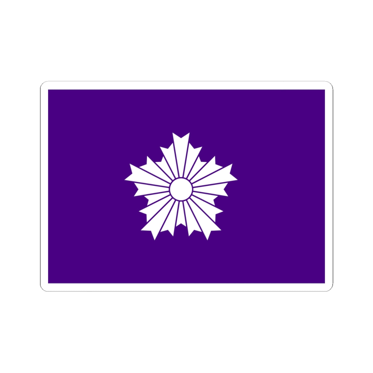Metropolitan Police Department Flag (Japan) STICKER Vinyl Kiss-Cut Decal